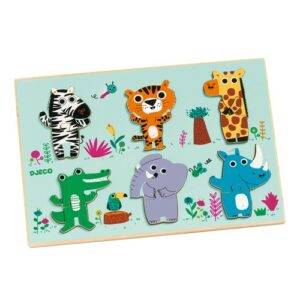 23€99 sur Puzzle,En bois,Forme de loup,5 mm d'épaisseur,122 Pièces -  Multicolore - Puzzle - Achat & prix