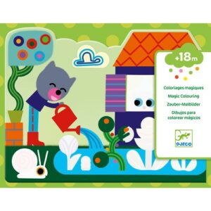 Coloriage à l'eau Dans le jardin - Djeco