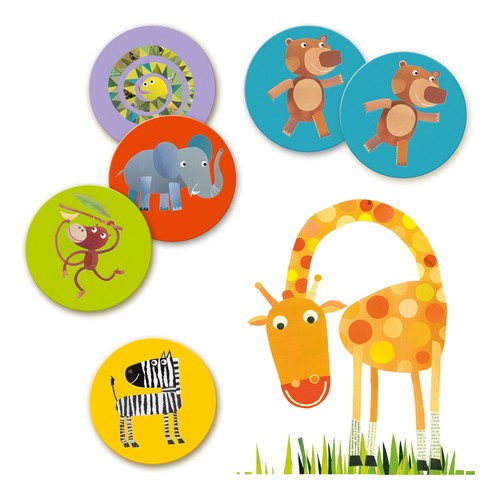 Puzzle 3 ans Jungle 15 pièces - Djeco - 9,90€