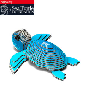 Eugy 3D Tortue - Maquette à assembler en 3D - Carton