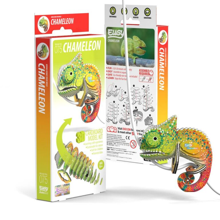 EUGY D5005 Kit Bricolage 3D Pingouin - Modèle à Assembler 45x85x90 Mm
