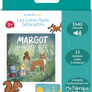 Album Audio Lunii - Margot Apprenti Véto - 7 ans - Lunii